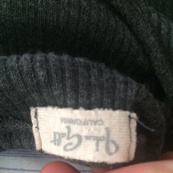 lace up graycrop top brand new PACSUN - Picture 3 of 4