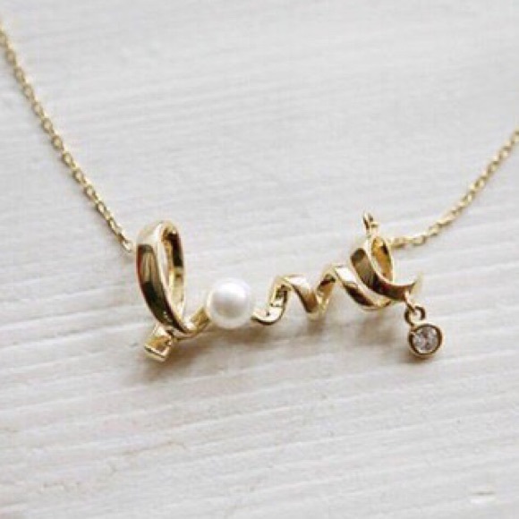 Jewelry - •"Love" Necklace•