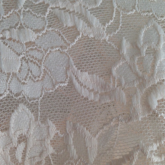 H&M blush pink, floral lace dress. - Picture 2 of 3