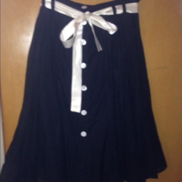 Coldwater Creek black and white skirt