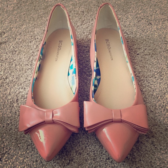 Worn once BCBG flats