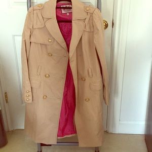 Juicy couture trench coat