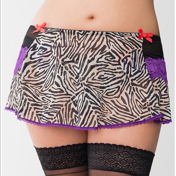 Lane Bryant "play skirt" lingerie piece 22-28