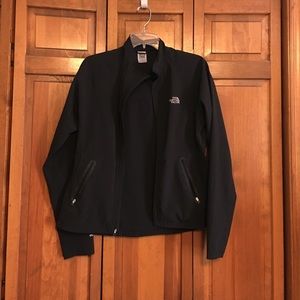 Black north face flight series jacket