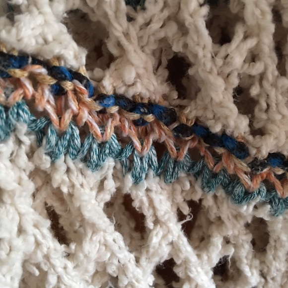 Free people crochet trench sweater - Picture 3 of 4