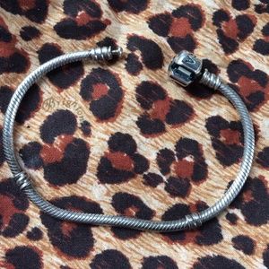 Pandora Silver Bracelet with Pandora Clasp
