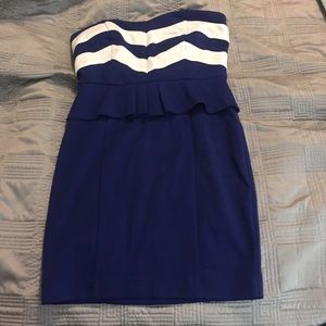 Strapless dress