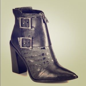 Tibi Piper Leather Booties