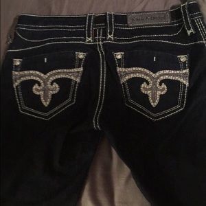 Womens rock revival jeans worn twice