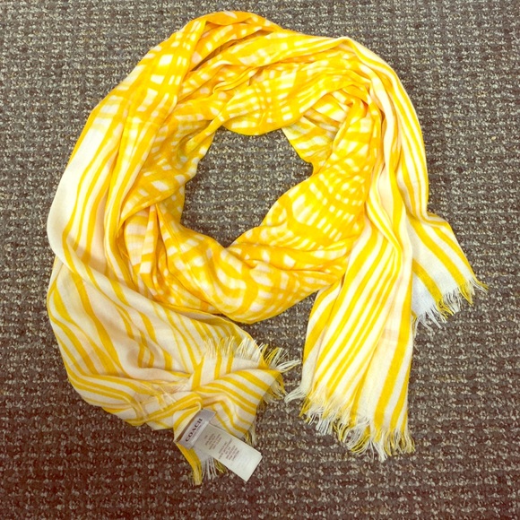 Coach Accessories - NWOT Coach scarf