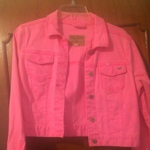 Hollister crop jacket