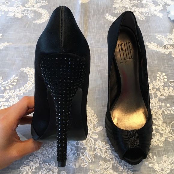 PELLE Moda satin heels - Picture 3 of 4