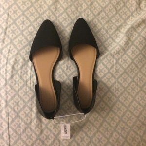 Old Navy Black Pointy Flats