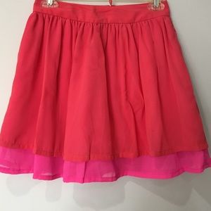 Flirty mini skirt