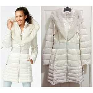 New w Tags Laundry Puffer Coat size XL