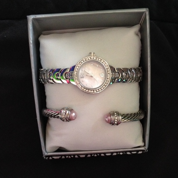 watch and bracelet