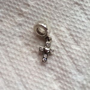Pandora Silver Hanging Cross
