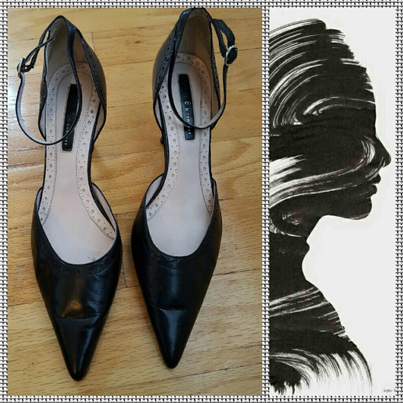 NINE & COMPANY Ankle Strap Heels