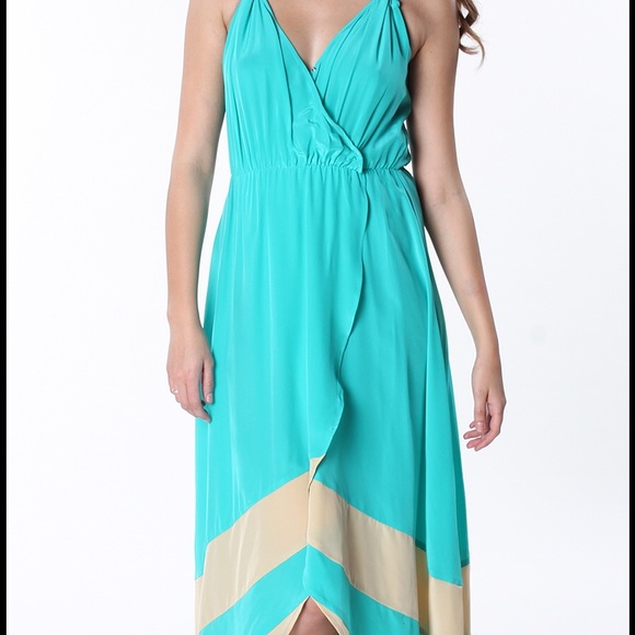 Charlie Jade silk maxi dress