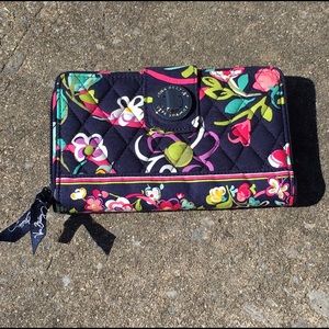 Vera Bradley Turn Lock Wallet in Ribbons