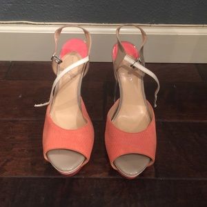 Gianni Bini suede Coral heel