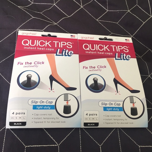quick tips instant heel caps