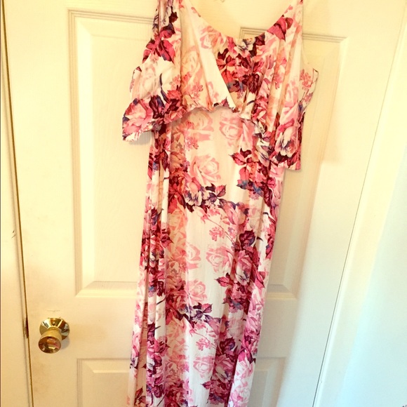 forever 21 maxi floral dress