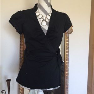 Express Wrap blouse Size Sm