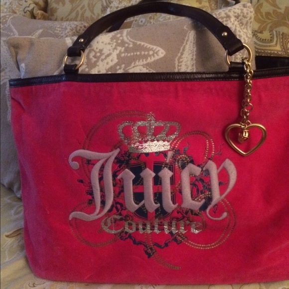 Juicy Couture Large Fuschia Tote