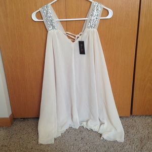 NWT Miss Me tunic tanktop