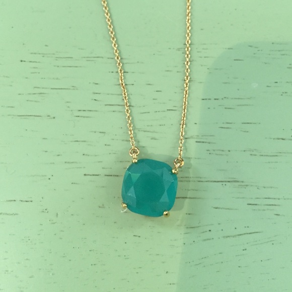 Kate Spade blue pendant necklace