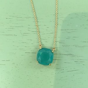 Kate Spade blue pendant necklace
