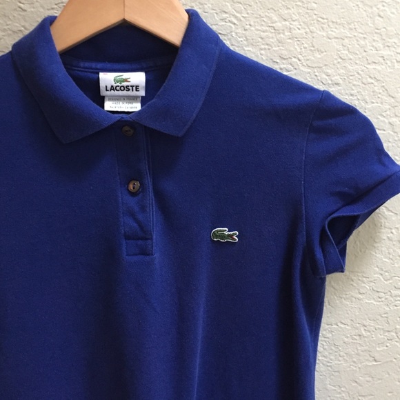 Lacoste indigo polo
