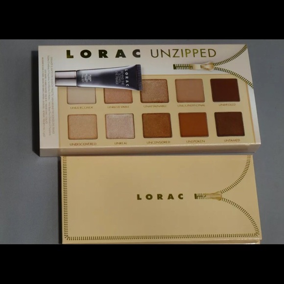 Lorac Unzipped Gold Shimmer & Matte Eyeshadow