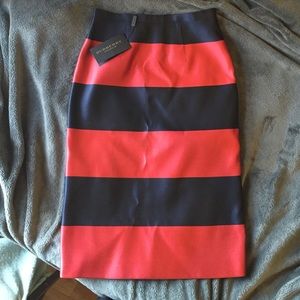 Burberry Prorsum silk skirt