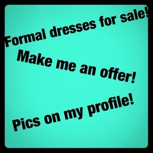 🎉🎉🎉🎉🎉🎉Formal dresses for sale!🎉🎉🎉🎉🎉🎉🎉