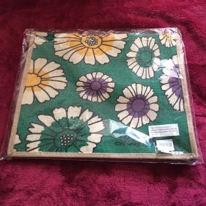 Woven Jute Floral Beach Bag/Reusable Grocery Bag