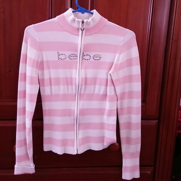 Bebe zippered sweater