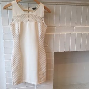 White Scuba dress