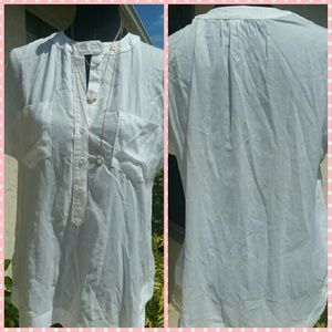 Cloth & Stone Short Sleeve Button Down Medium