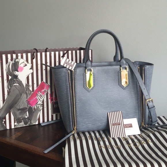 henri bendel Handbags - BNWT! HENRI BENDEL "the A List Satchel emboss"