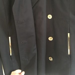 MICHAEL Michael Kors Jackets & Coats - Beautiful Navy Blue Blazer with Gold Hardware MICHAEL Michael Kors Jackets & Coats - Beautiful Navy Blue Blazer with Gold Hardware