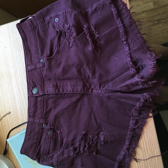 American eagle high rise shorts