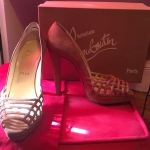 Christian Louboutin Chalumo 120 Suede Royal