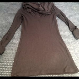 Soft wrap pullover sweater