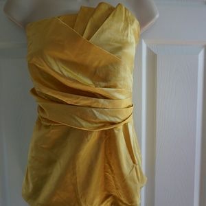 Golden tank top