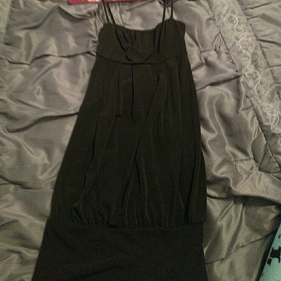 A black dress
