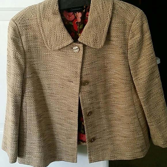 NWOT BEAUTIFUL CONTEXT JACKET