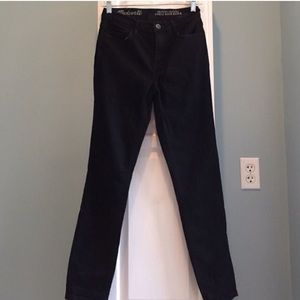 Madewell High-Rise Black skinny jean
