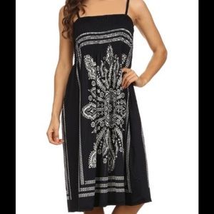 Bandana designed dress